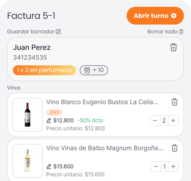 Vista lateral de Mele